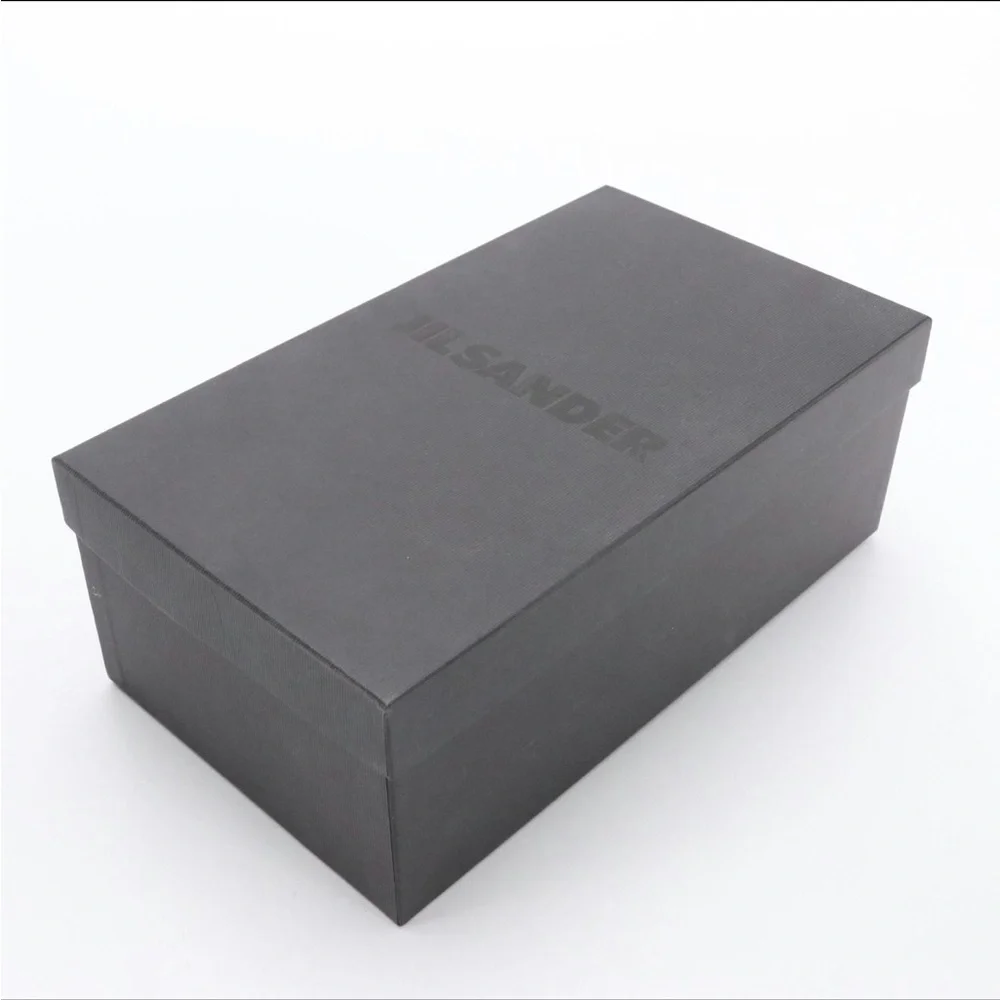 Jil Sander Strappy Leather Kitten Heels in Box - yellow - Picture 6 of 7